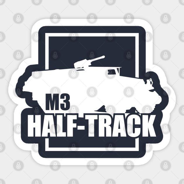 M3 Half-track Sticker by TCP